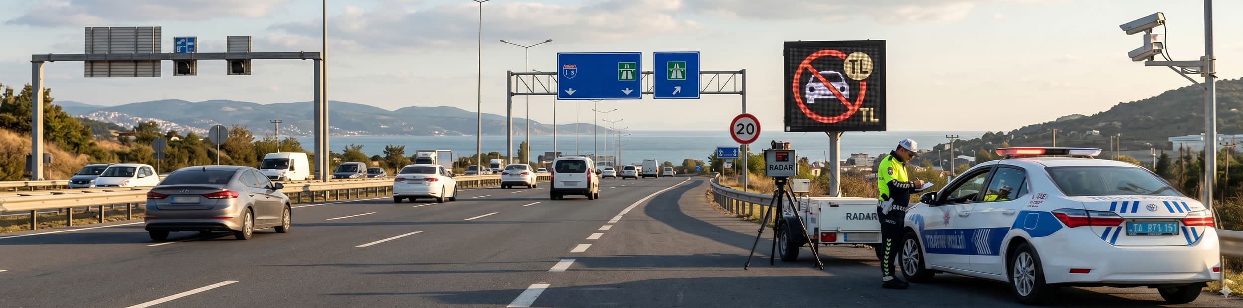 2026 Türkiye Trafik Cezaları: Şehir İçi, Şehirlerarası ve Otoyol Rehberi - Otomobil - Genel kategorisinde blog yazısı görseli