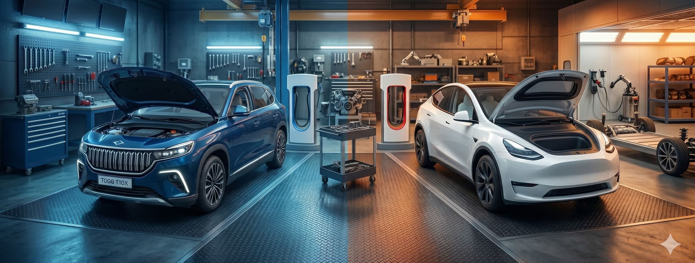 Togg T10X vs Tesla Model Y: Hangisini Almalısınız? (2026 Karşılaştırma) - Elektrikli Araçlar kategorisinde blog yazısı görseli